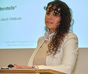 Rechtsanwältin Margarete H. König zum BGH-Urteil über Eltern-Kind-Entfremdung auf dem Fachtag des Frankfurter Väteraufbruch für Kinder (VAfK)